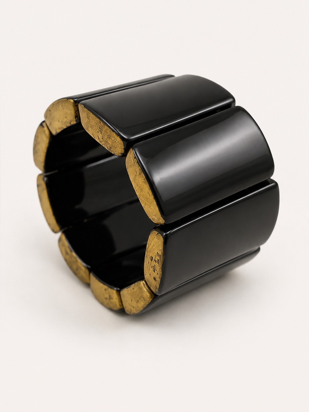 Black and Gold Bracelet